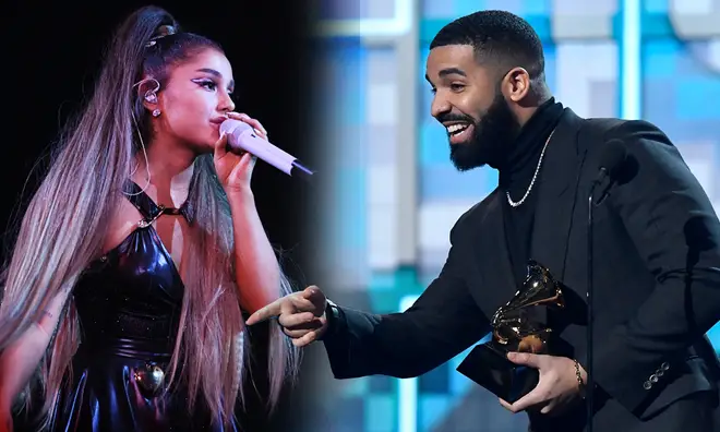 Ariana Grande and Drake have fuelled speculation they're collaborating