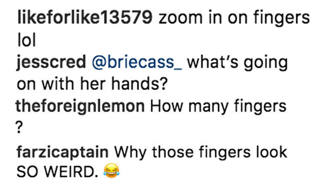 Khloe Kardashian's fans had a lot of questions about her hands