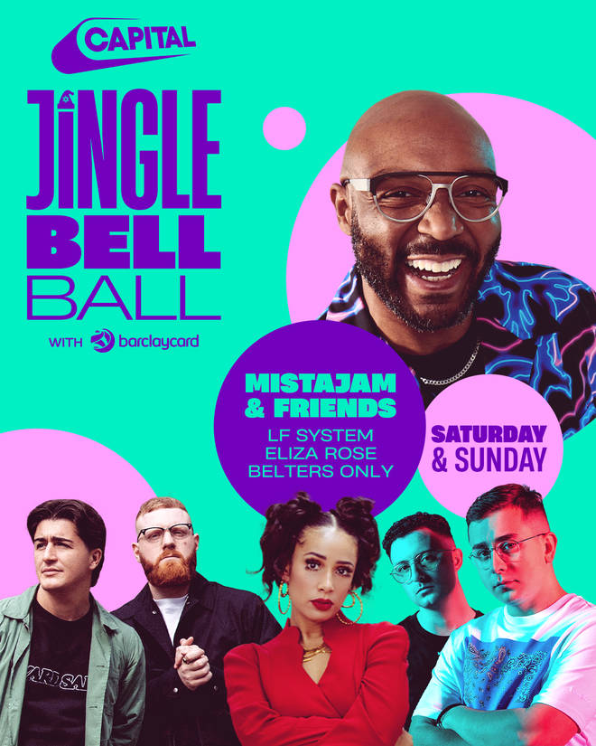 MistaJam & Friends are performing at Capital's Jingle Bell Ball with Barclaycard