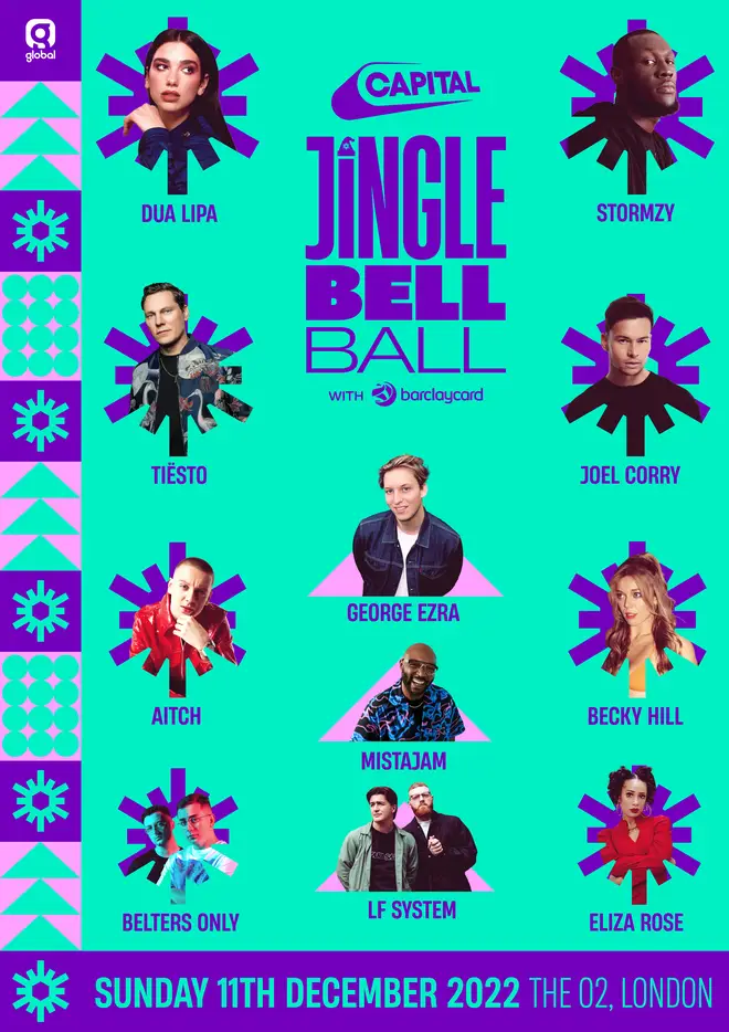 Capital's Jingle Bell Ball with Barclaycard: Sunday line-up