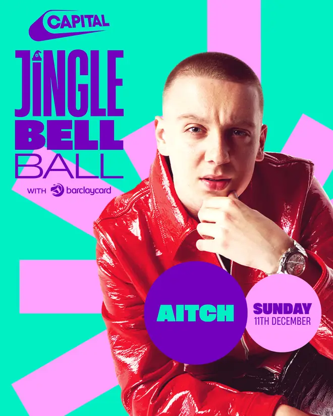 Aitch is back at Capital's Jingle Bell Ball with Barclaycard