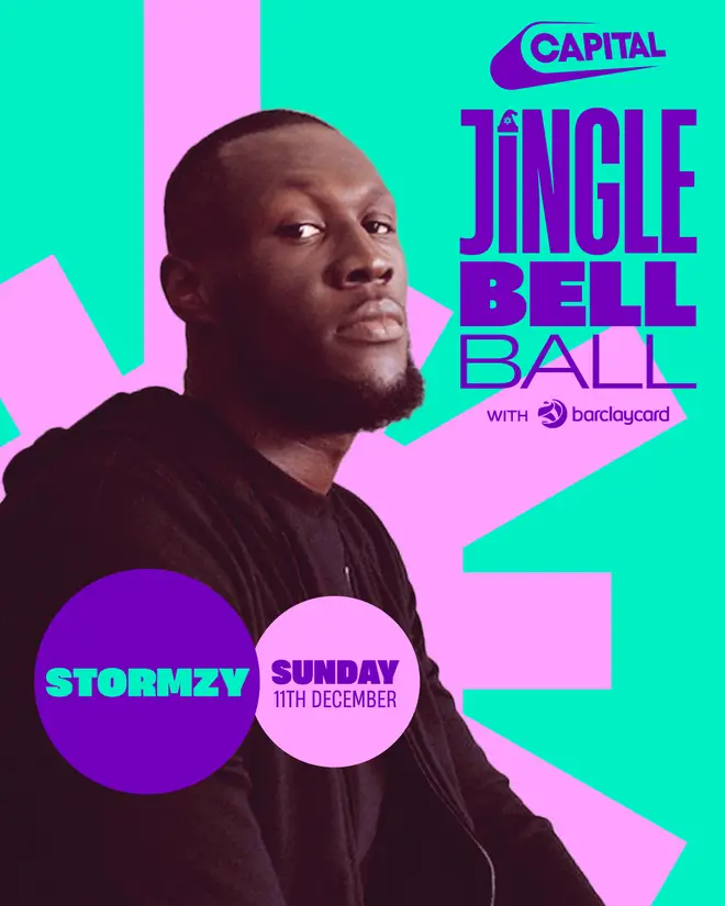 Stormzy is headlining Capital's Jingle Bell Ball with Barclaycard