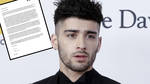 Zayn Malik issued an open letter to the PM