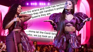 Ariana Grande & Nicki Minaj plagued by technical difficulties during Coachella performance