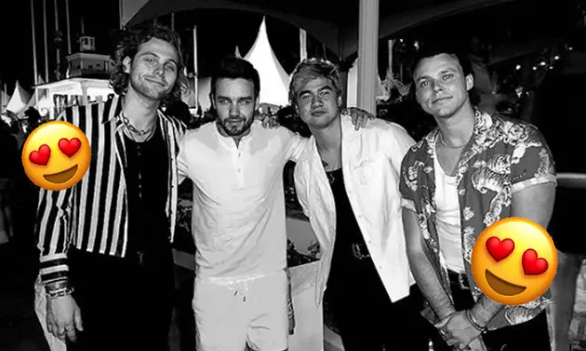 Liam Payne partied with 5SOS at Coachella