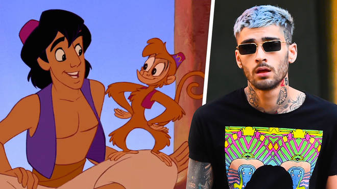 ZAYN has been spotted recording his song for Aladdin