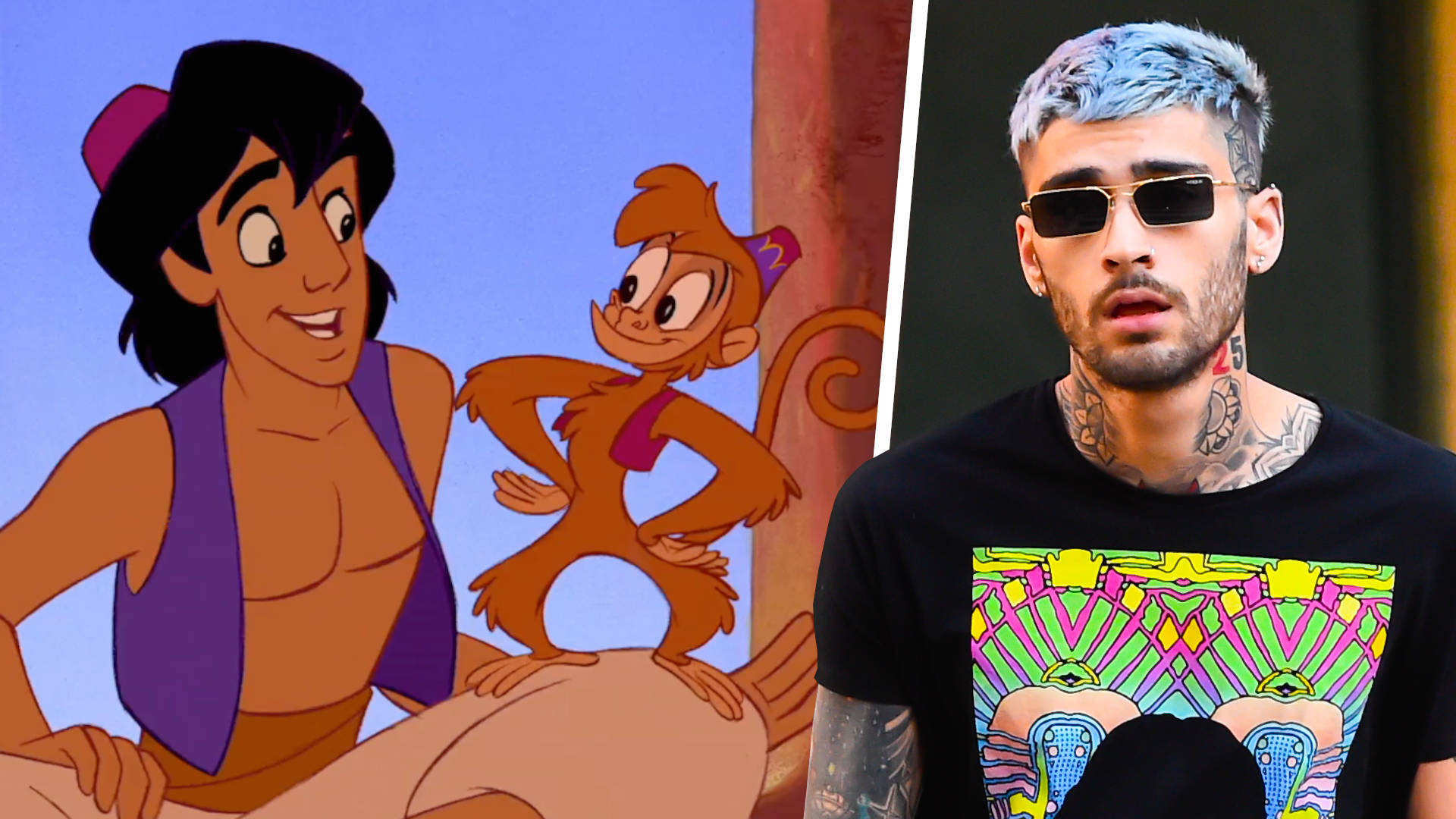 ZAYN spotted filming music video for his song on Aladdin - Capital