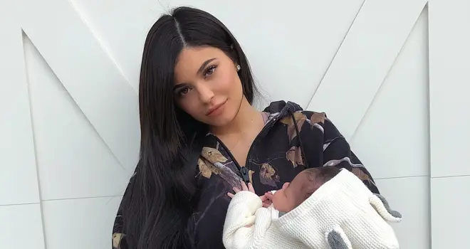 Kylie Jenner Stormi Webster Instagram Reveal