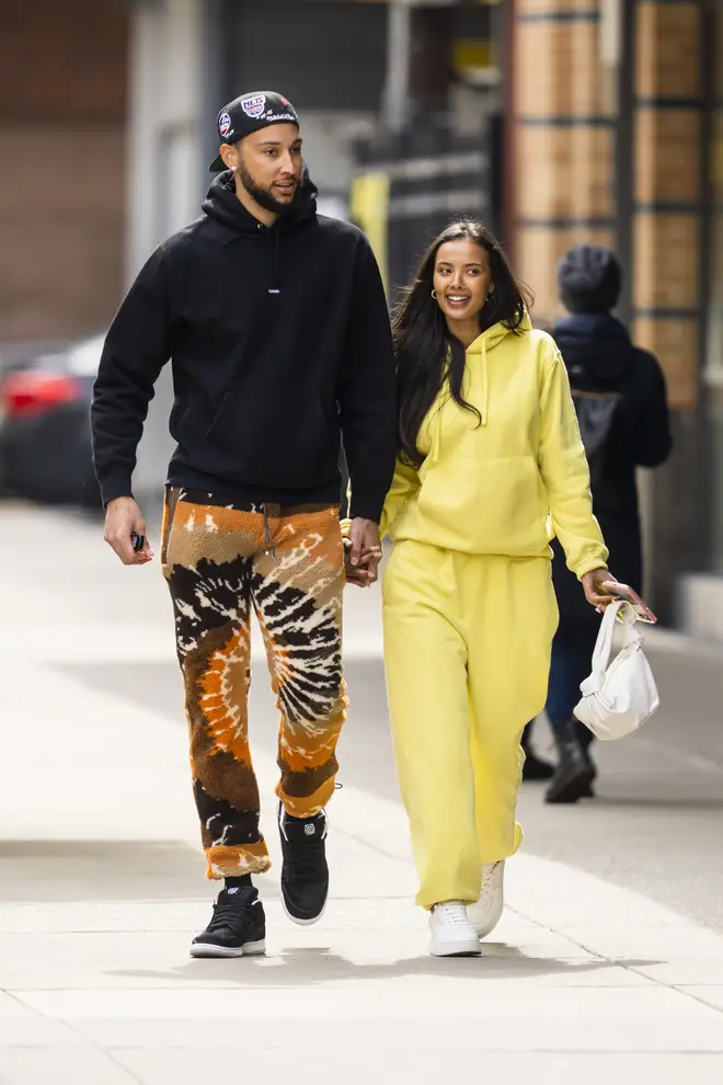 Maya Jama was engaged to Ben Simmons until August this year – they're yet to confirm their split
