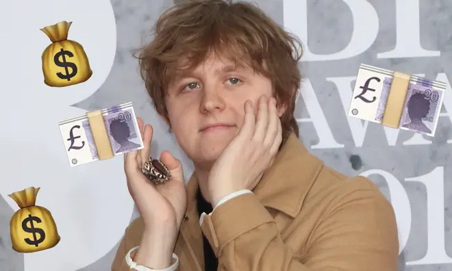 Lewis Capaldi told fans he has £200 in his bank account