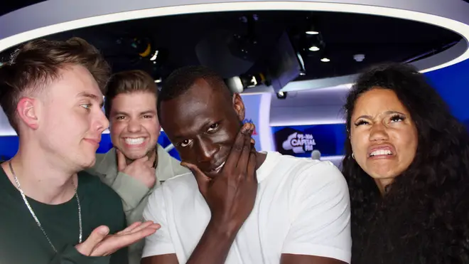 Stormzy joined Capital Breakfast with Roman Kemp