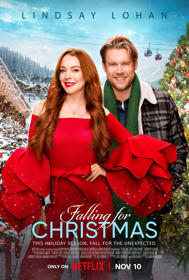 Lindsay Lohan stars in Falling For Christmas on Netflix