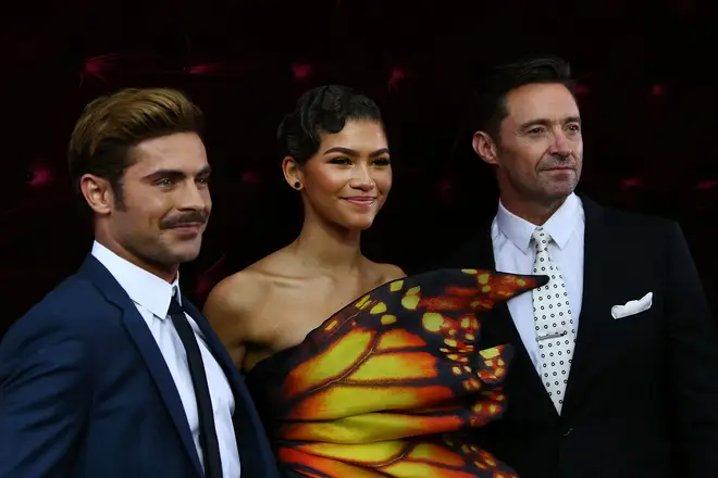 Zac Efron starred in The Greatest Showman with Zendaya and Hugh Jackman