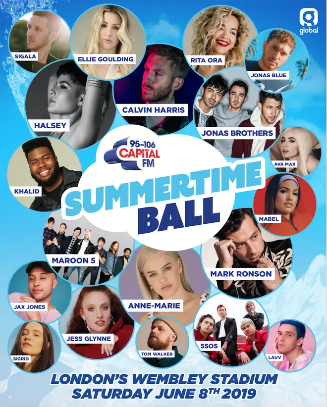 The full 2019 STB line-up including The Jonas Brothers, Anne-Marie & 5SOS!