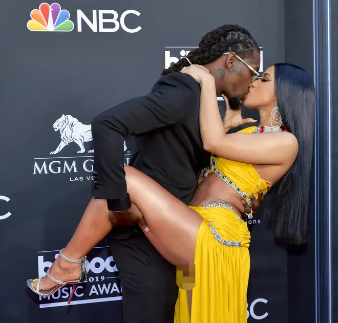 Cardi B believes this photo of her and Offset was doctored
