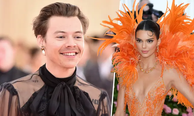 Harry Styles and Kendall Jenner caught up at the 2019 Met Gala