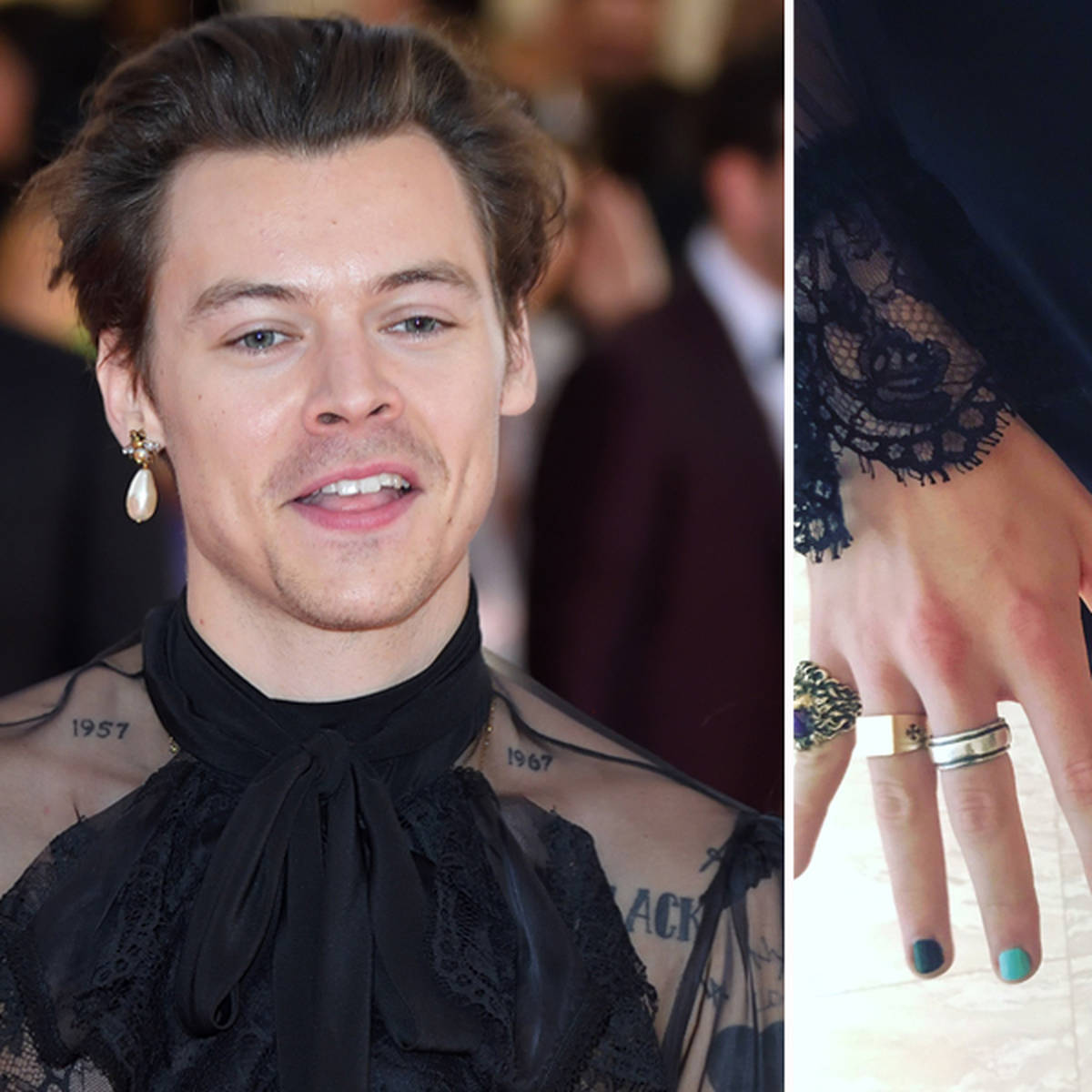 Harry Styles's Painted Nails: All The Times One Direction Singer Has Rocked  A... - Capital