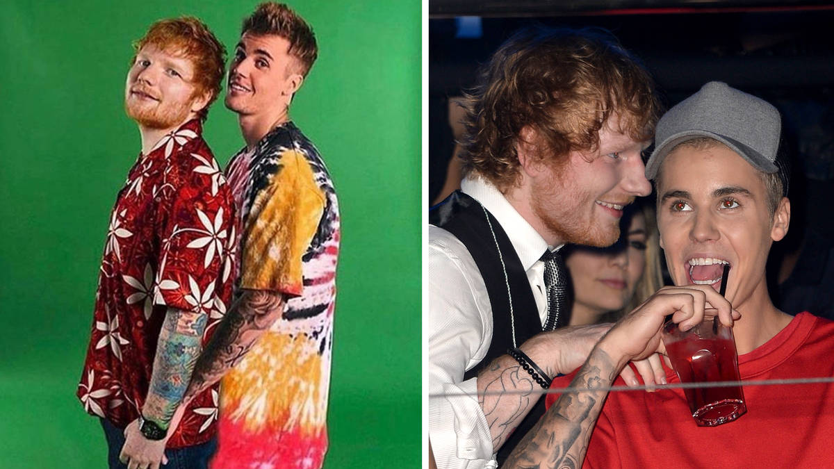 Listen Ed Sheeran Justin Bieber Release New Song I Don T Care