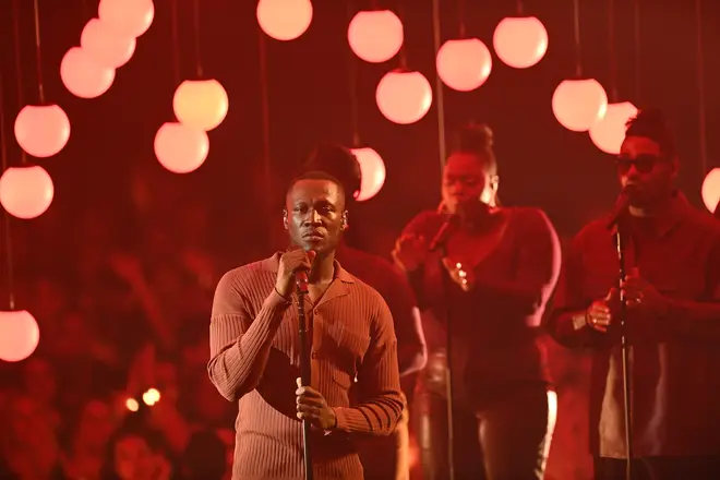 Stormzy performed at the 2022 MTV EMAs