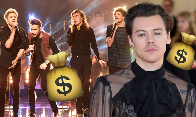 Harry Styles is the richest member of One Direction