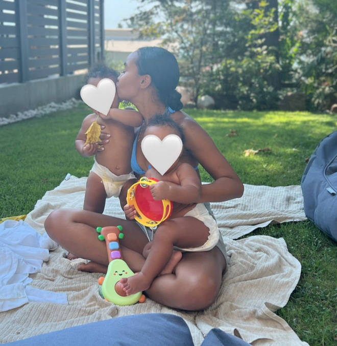 Leigh-Anne Pinnock is mum to twin babies