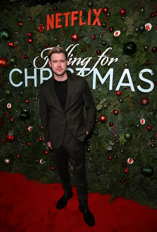 Chord Overstreet at Netflix’s Falling For Christmas Celebratory Holiday