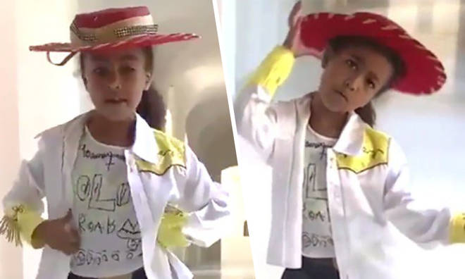 North West makes a music video to 'Old Town Road'