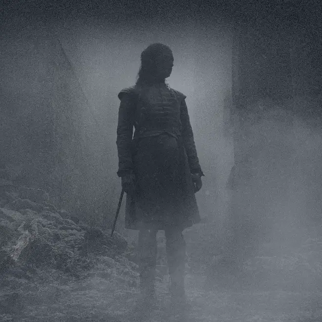 Arya Stark in season 8 of Game Of Thrones