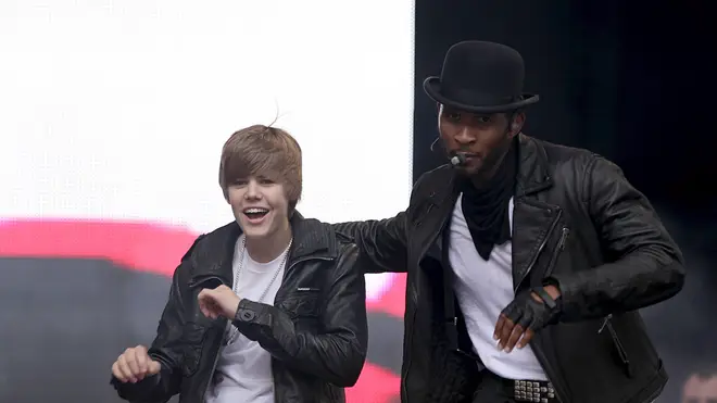 Justin Bieber joined Usher on stage at Capital's Summertime Ball 2010