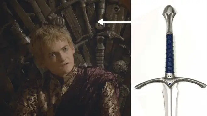 Lord of the Rings fans spotted Gandalf's sword in the Iron Throne