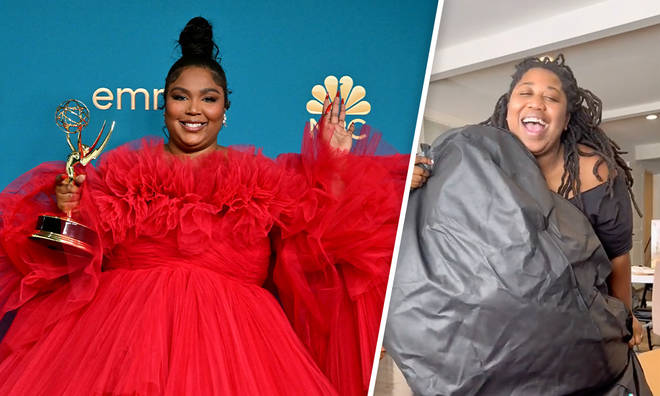 Lizzo gifted her fan a gorgeous gown