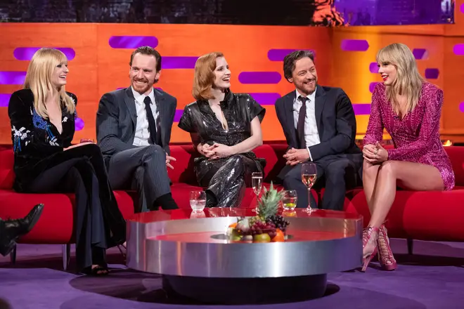 Taylor Swift and Sophie Turner come face-to-face on The Graham Norton Show this week