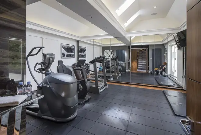 Rihanna's home even has its very own gym