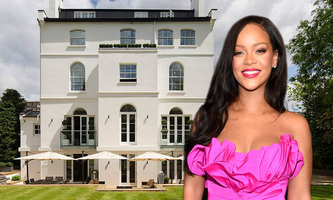 Rihanna has been living in London