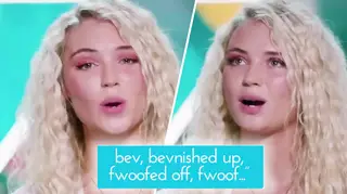 Love Island contestant introduces her 'slang' into the show