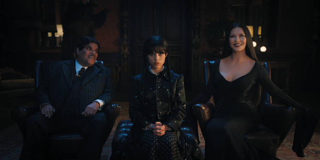 Jenna Ortega stars as Wednesday Addams in the new Tim Burton production