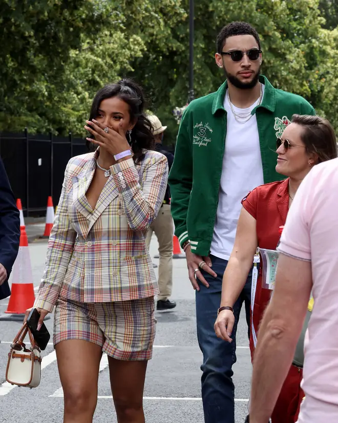 Maya Jama is thought to have split from NBA star Ben Simmons in August