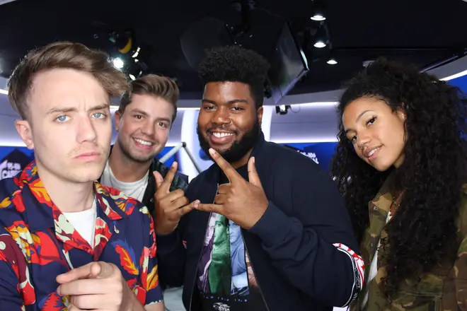 Khalid caught up with Capital Breakfast with Roman Kemp