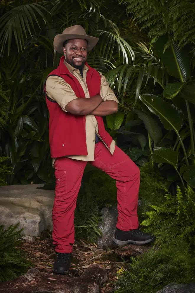 Babatunde Aléshé was the fifth campmate to leave I'm A Celeb