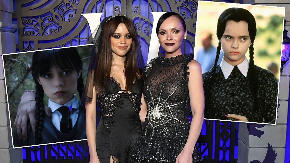 Jenna Ortega And Christina Ricci’s Iconic Transition From Wednesday Addams To Co-Stars - Capital