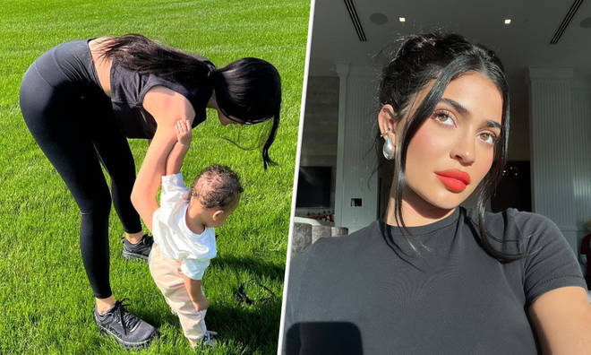 Kylie Jenner posted some rare photos of her baby son