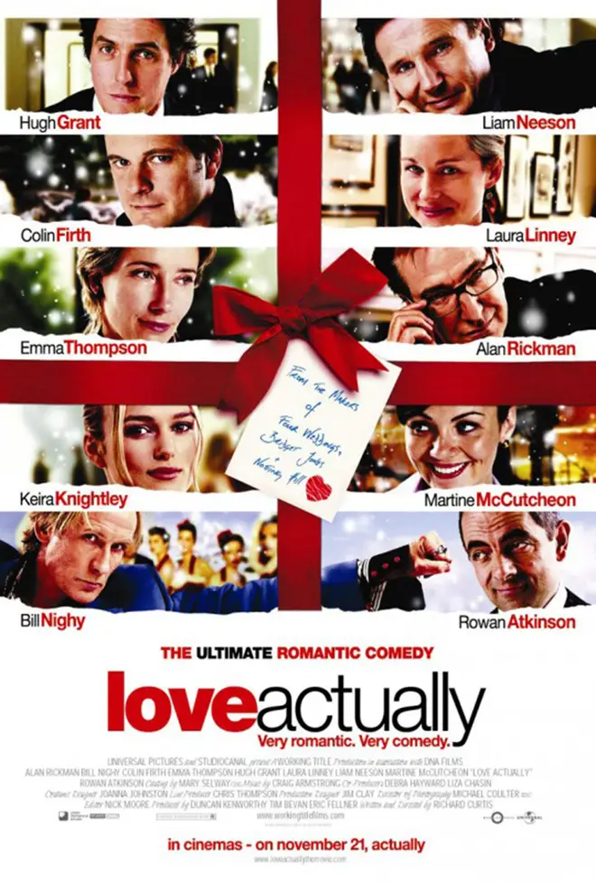 Love Actually starred an impressive ensemble cast
