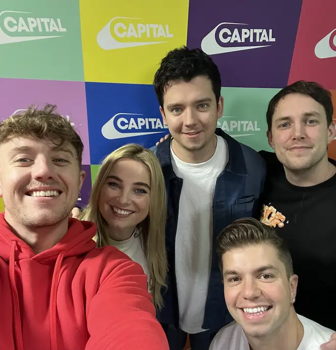 Asa Butterfield joined Capital Breakfast