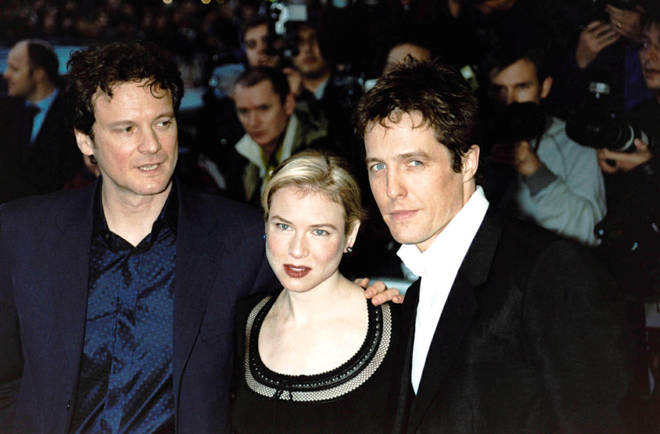 Colin Firth, Renée Zellweger and Hugh Grant star in Bridget Jones' Diary