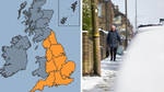 A level three alert for cold weather has been issued for England