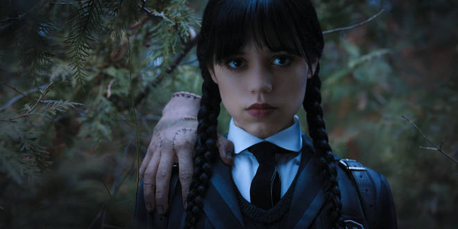 Wednesday Addams' character in the new Netflix series doesn't blink