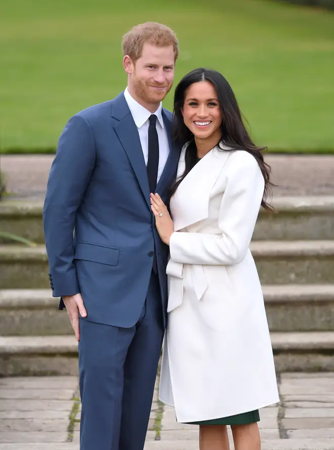 Prince Harry and Meghan Markle got engaged in 2017