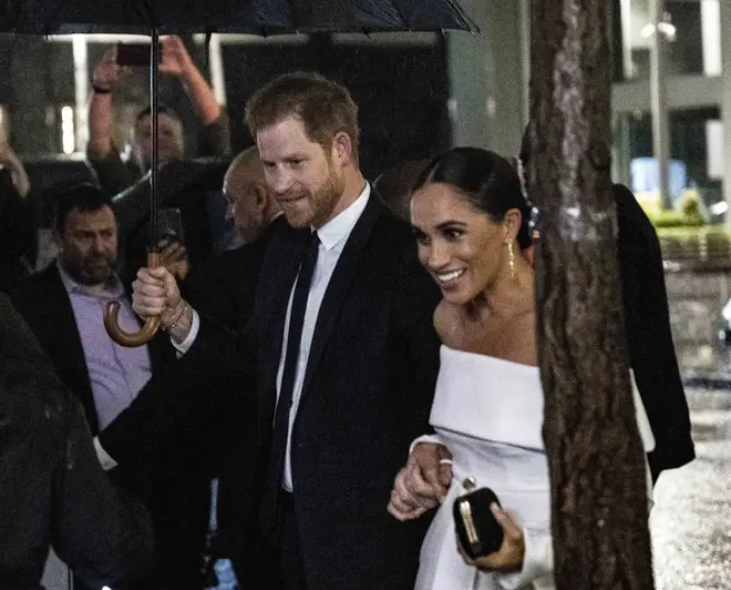 Prince Harry Duke of Sussex Duchess Meghan Markle now live in California with their two kids