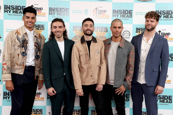 Max George, Siva Kaneswaran, Jay McGuiness, Tom Parker and Nathan Sykes of The Wanted