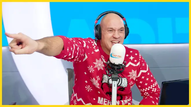 Tyson Fury joined Capital Breakfast